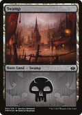 Swamp - Rakdos (B05) (LARP-005) - RNA Ravnica Weekend Foil