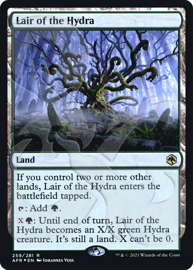 Lair of the Hydra (AFR&-259) - Adventures in the Forgotten Realms Promos Foil