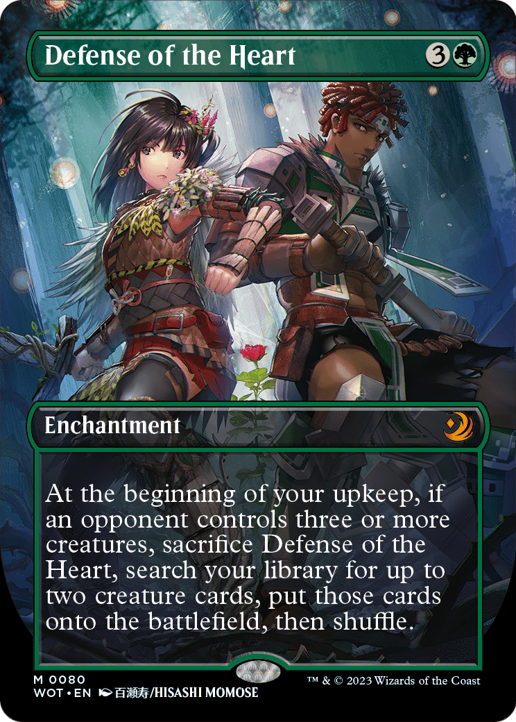 Defense of the Heart (Anime Borderless) (WOT-080) - Wilds of Eldraine: Enchanting Tales Foil