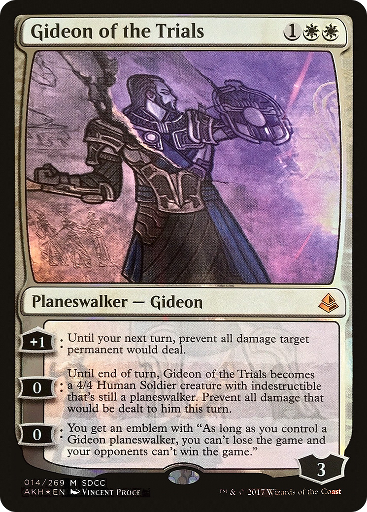 Gideon of the Trials (SDCC 2017 Exclusive) (MEDIA-014) - San Diego Comic-Con 2017 Foil