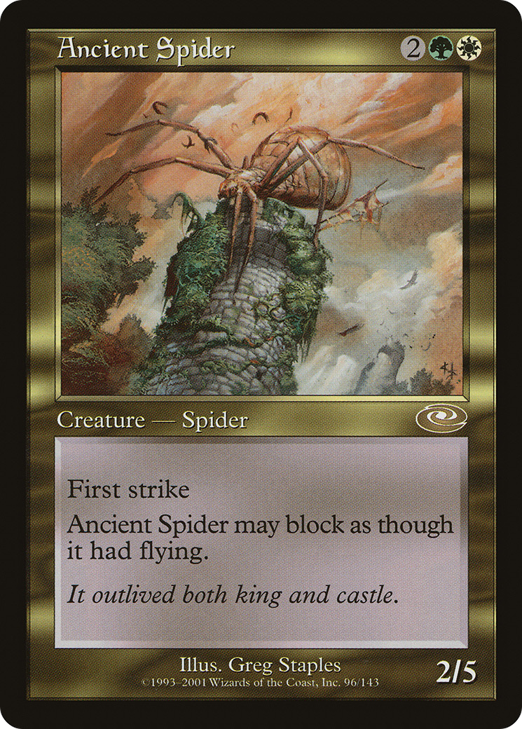 Ancient Spider (PLS-096) - Planeshift