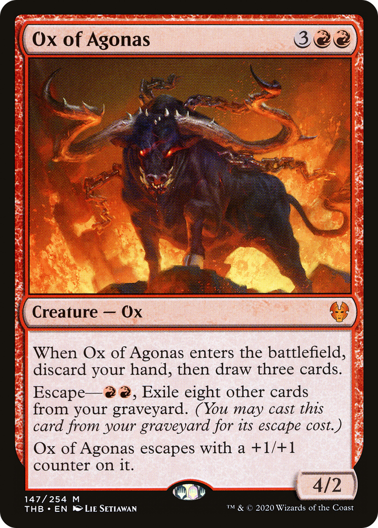 Ox of Agonas (THB-147) - Theros Beyond Death