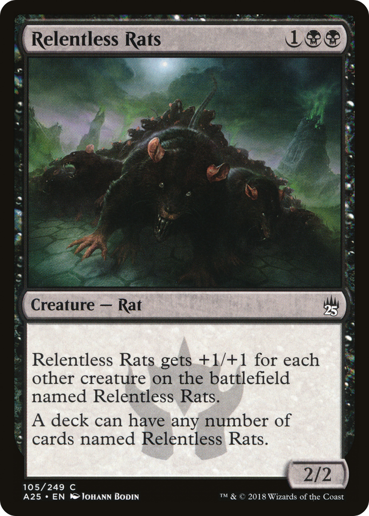 Relentless Rats (A25-105) - Masters 25