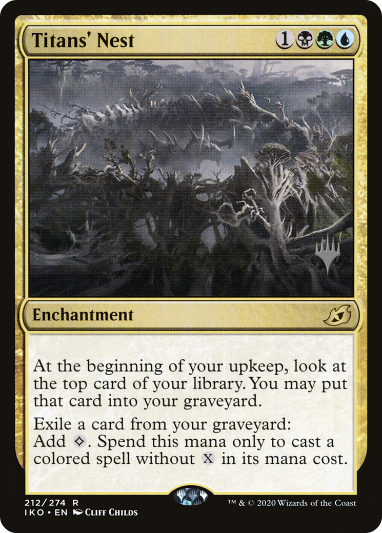 Titans' Nest (PPIKO-212) - Ikoria: Lair of Behemoths Promos Foil