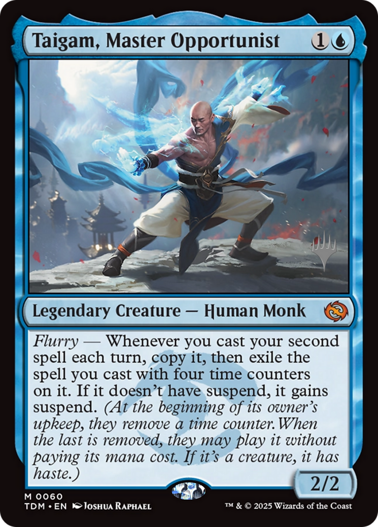Taigam, Master Opportunist (PPTDM-060) - Promo Pack: Tarkir: Dragonstorm