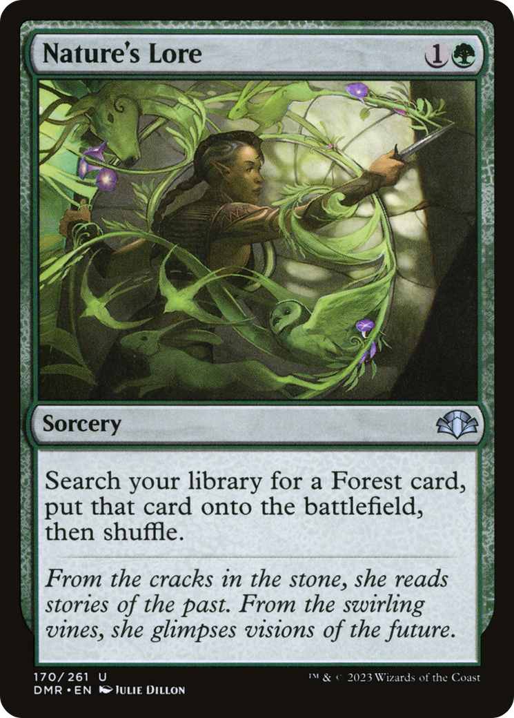 Nature's Lore (DMR-170) - Dominaria Remastered Foil