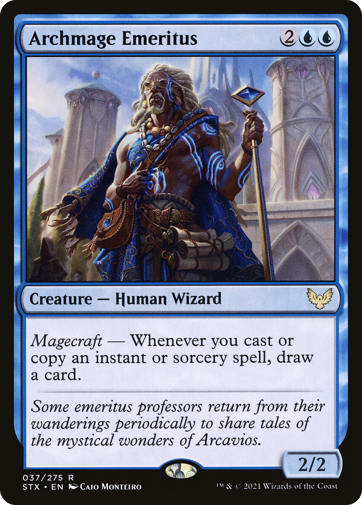 Archmage Emeritus (STX-037) - Strixhaven: School of Mages
