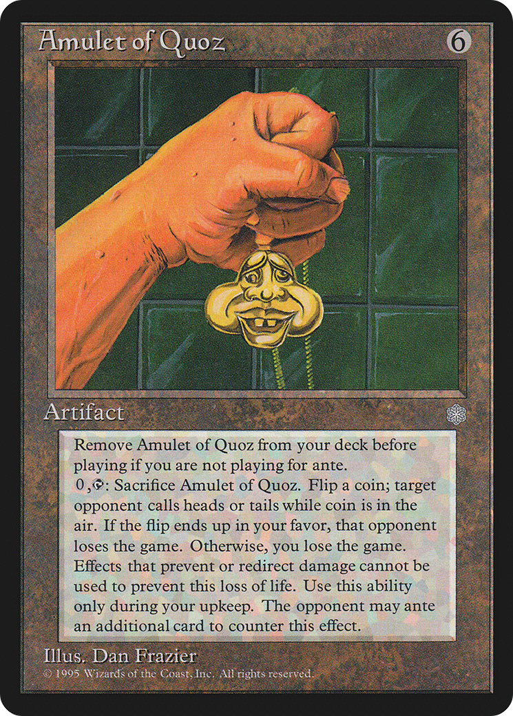 Amulet of Quoz (ICE-) - Ice Age