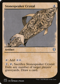 Stonespeaker Crystal (Showcase) (CLB-450) - Commander Legends: Battle for Baldur's Gate: (Showcase)