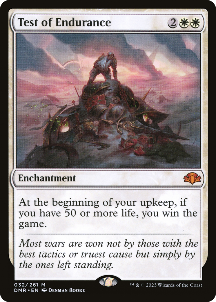 Test of Endurance (DMR-032) - Dominaria Remastered