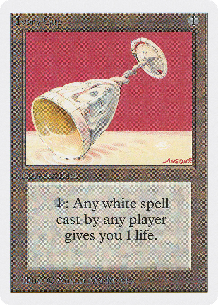 Ivory Cup (2ED-) - Unlimited Edition