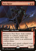 Port Razer (Extended Art) (CMR-669) - Commander Legends: (Extended Art)
