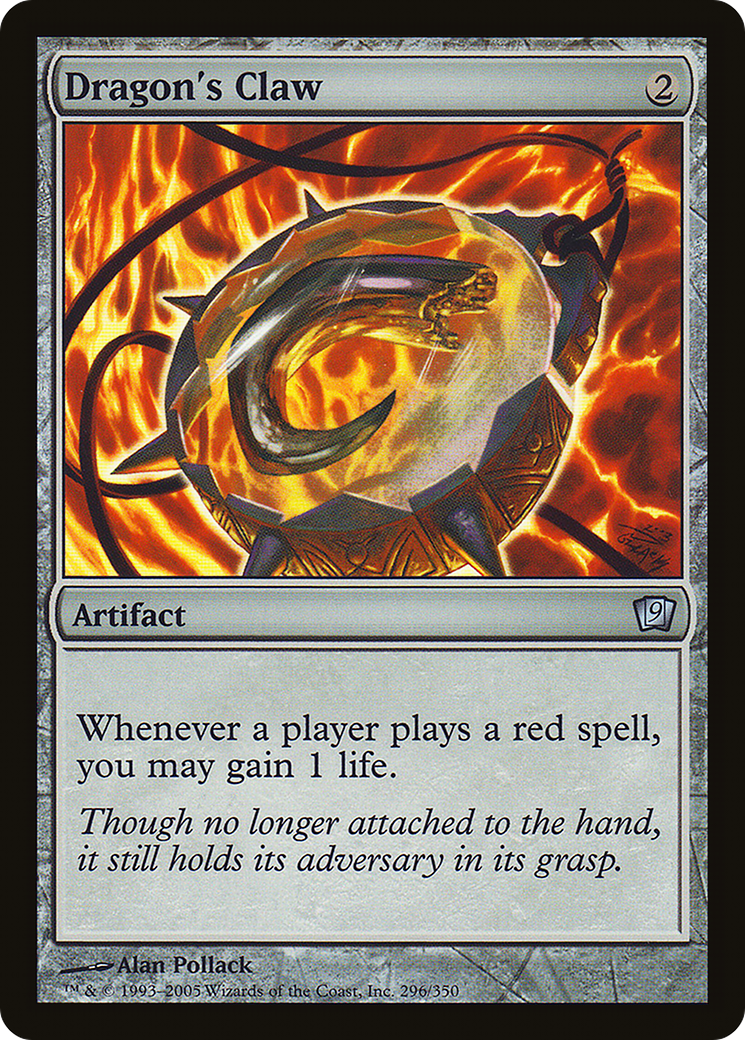 Dragon's Claw (9ED-296) - 9th Edition