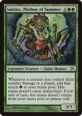 Sakiko, Mother of Summer (BOK-141) - Betrayers of Kamigawa Foil