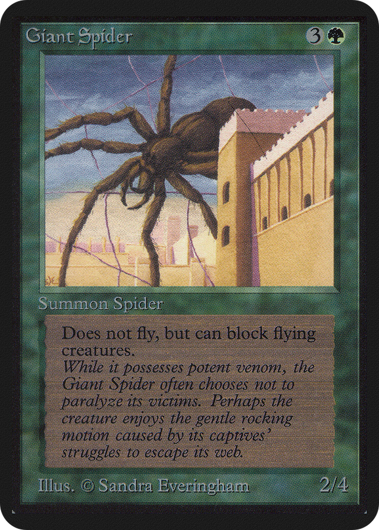Giant Spider (LEA-) - Limited Edition Alpha
