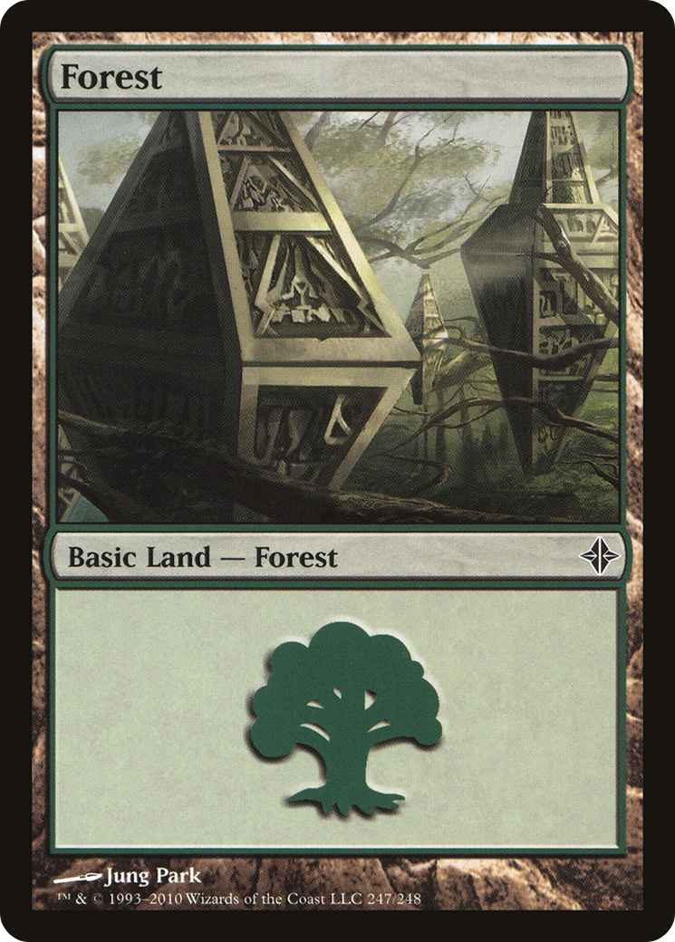 Forest (247) (ROE-247) - Rise of the Eldrazi Foil