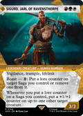 Sigurd, Jarl of Ravensthorpe (Showcase) (ACR-154) - Assassin's Creed: (Showcase) (Borderless) Foil