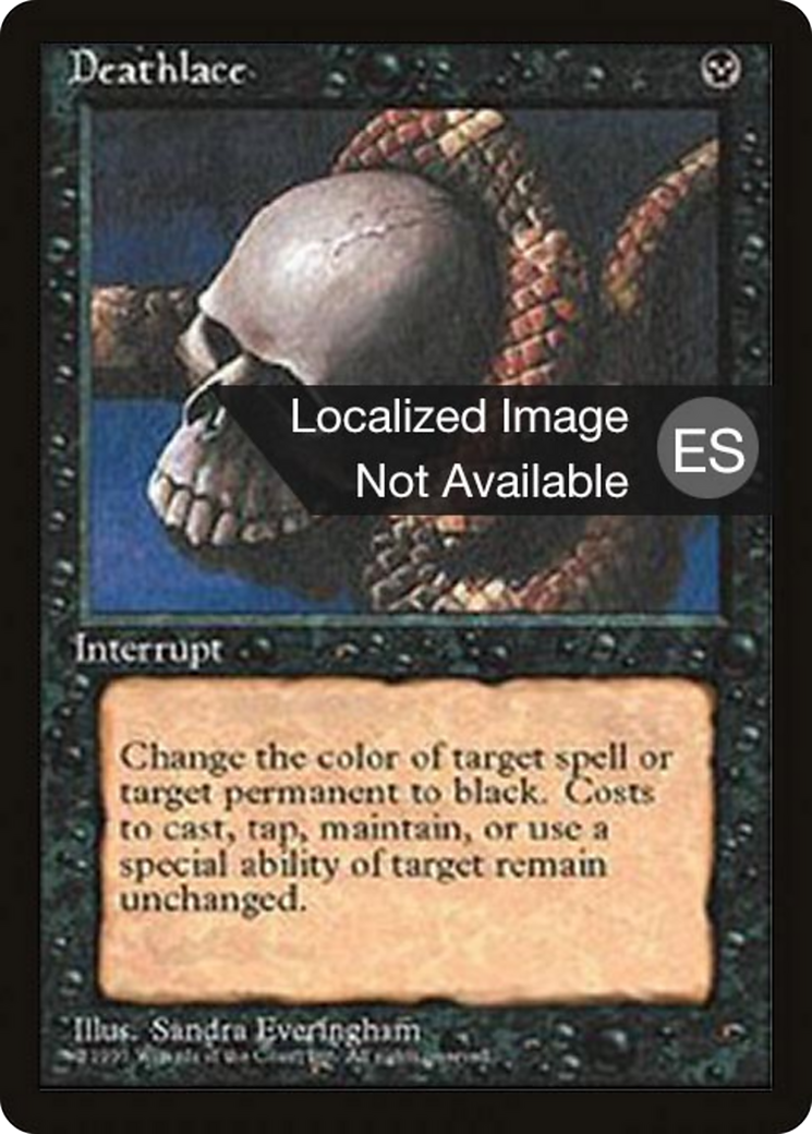 Deathlace (4BB-) - Fourth Edition Foreign Black Border