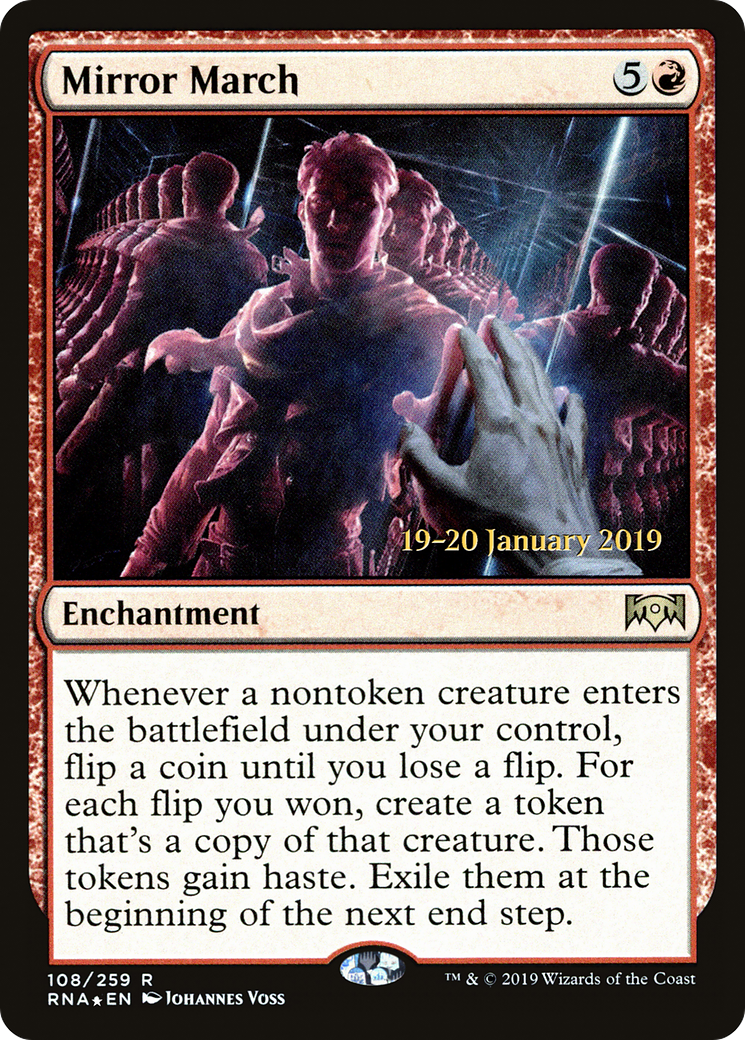 Mirror March (PRE-108S) - Ravnica Allegiance Promos Foil
