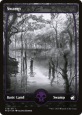 Swamp (272) (MID-272) - Innistrad: Midnight Hunt: (Full Art, Showcase) Foil
