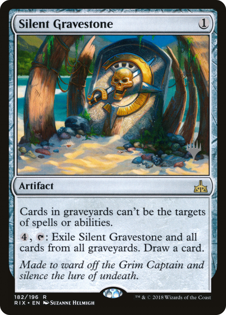 Silent Gravestone (PPM20-182) - Rivals of Ixalan Promos