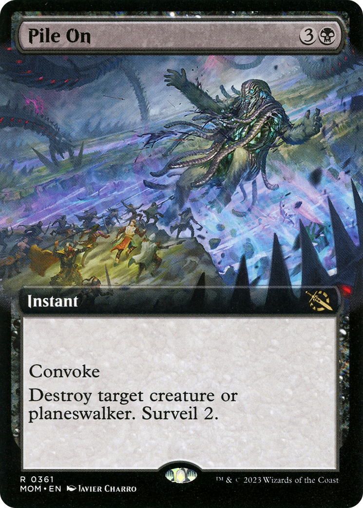 Pile On (Extended Art) (MOM-361) - March of the Machine: (Extended Art)