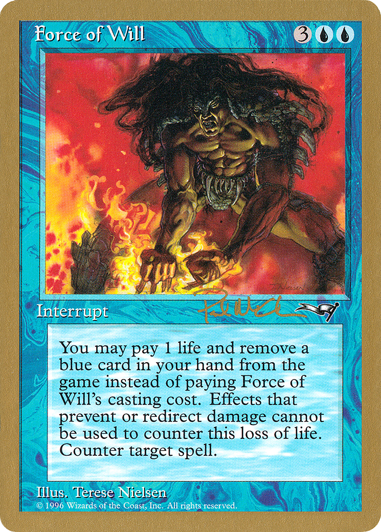 Force of Will - 1997 Paul McCabe (ALL) (WCD-) - World Championship Decks 1997