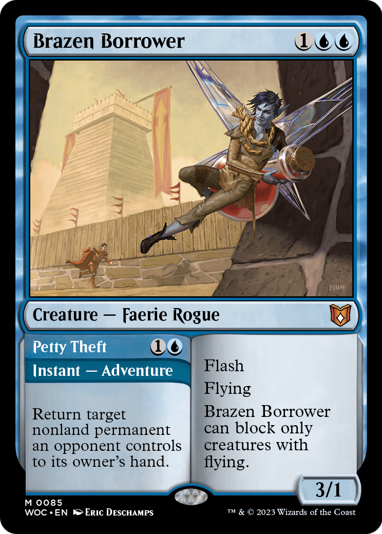 Brazen Borrower (WOC-085) - Wilds of Eldraine Commander