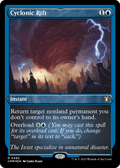 Cyclonic Rift (Foil Etched) (CMM-485) - Commander Masters Foil
