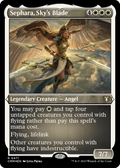 Sephara, Sky's Blade (Foil Etched) (CMM-471) - Commander Masters Foil
