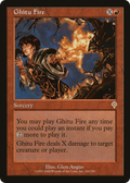 Ghitu Fire (INV-144) - Invasion Foil