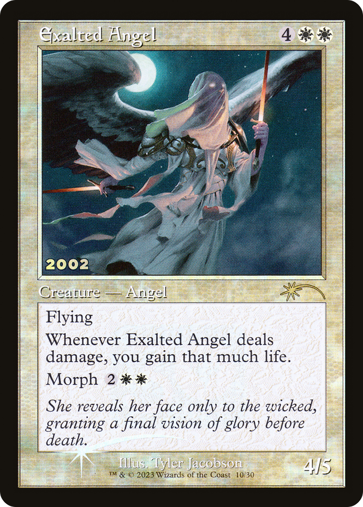 Exalted Angel (30A-P-010) - 30th Anniversary Play Promos Foil