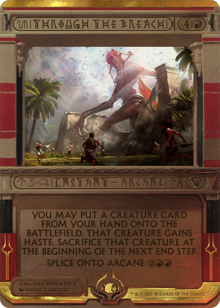 Through the Breach (MPS2-049) - Amonkhet Invocations (Borderless) Foil