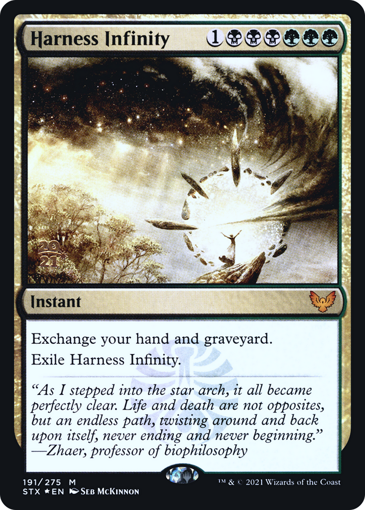 Harness Infinity (PRE-191S) - Strixhaven: School of Mages Promos Foil