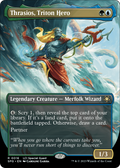 Thrasios, Triton Hero (Borderless) (SPG-016) - Special Guests Foil