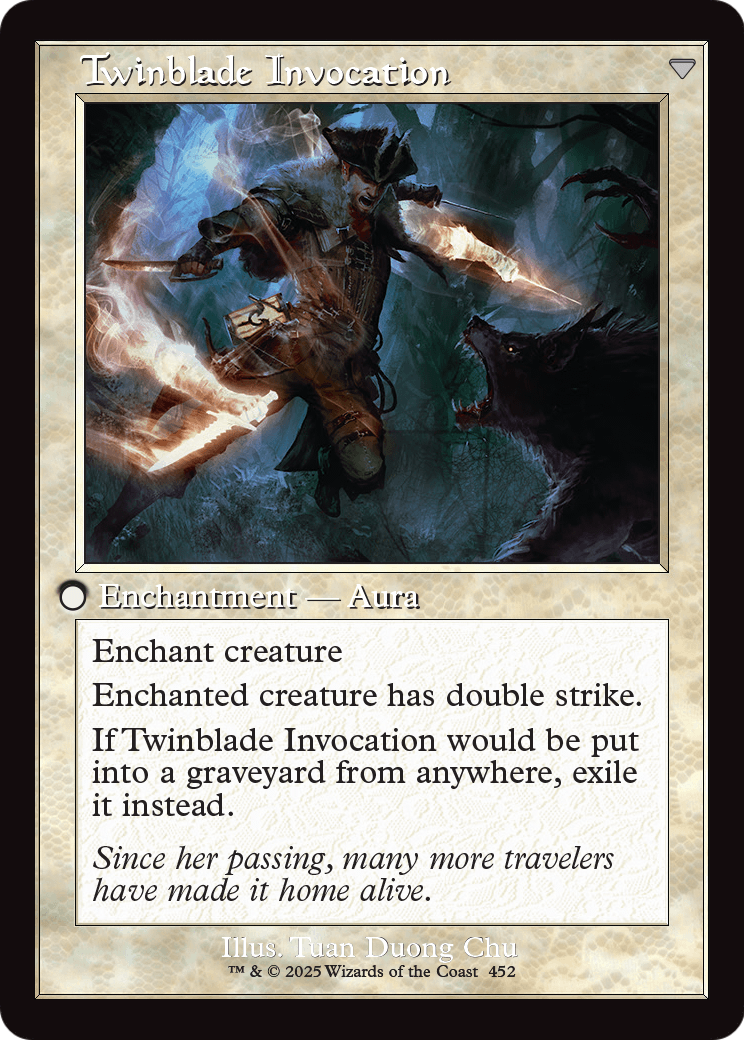 Twinblade Geist (Retro Frame) (INR-452) - Innistrad Remastered