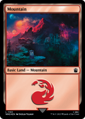Mountain (1163) (Surge Foil) (WHO-1163) - Doctor Who Foil