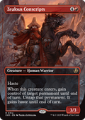 Zealous Conscripts (Borderless) (INR-314) - Innistrad Remastered