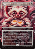 Approach of the Second Sun (Rainbow Foil) (SLD-1826) - Secret Lair Drop (Borderless) Foil