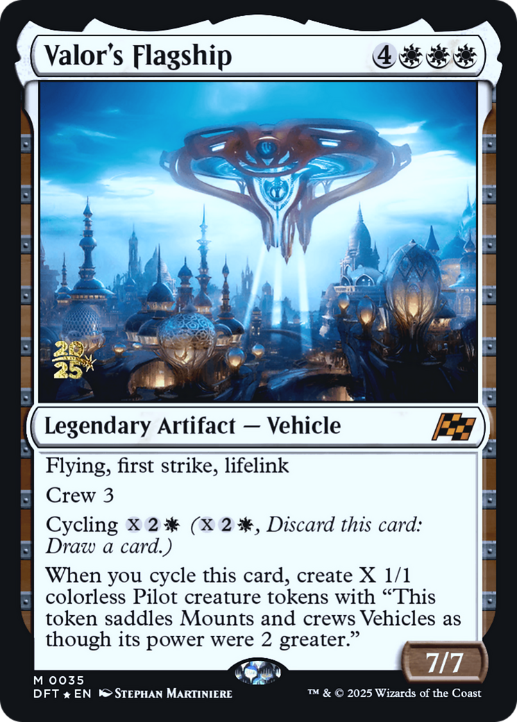 Valor's Flagship (PRE-035) - Prerelease Cards Foil