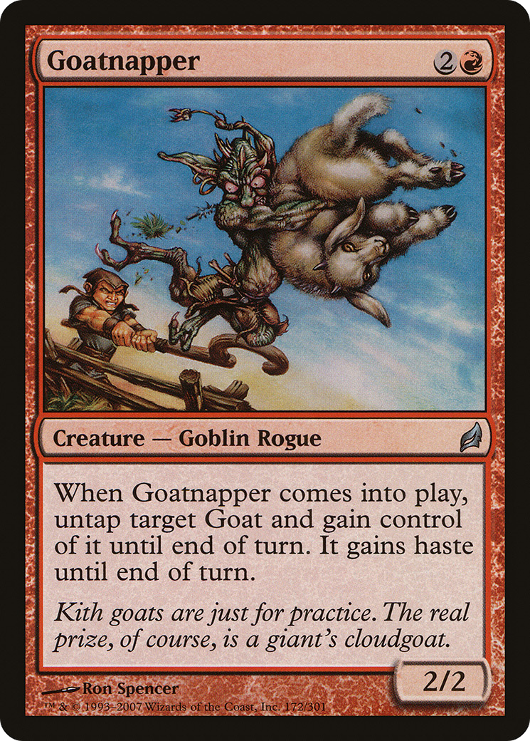Goatnapper (LRW-172) - Lorwyn Foil