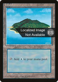Island (B) (4BB-178) - Fourth Edition Foreign Black Border
