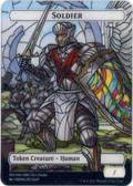 Soldier Token [SEA Exclusive] (DMU-001/003) - Dominaria United Southeast Asia Tokens: (Full Art)