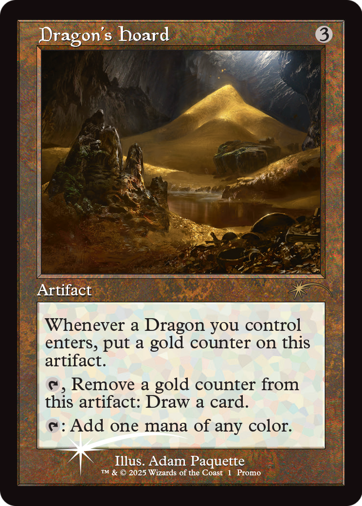 Dragon's Hoard (Retro Frame) (WPN-) - WPN & Gateway Promos Foil