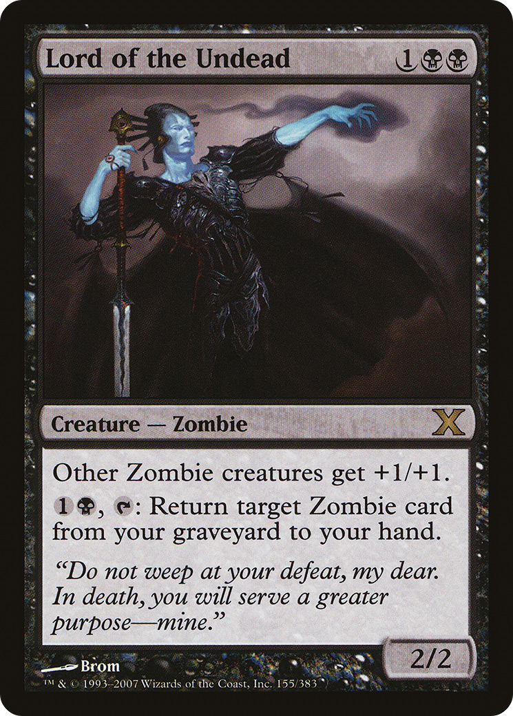 Lord of the Undead (10E-155) - Tenth Edition