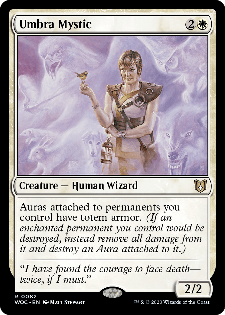 Umbra Mystic (WOC-082) - Wilds of Eldraine Commander