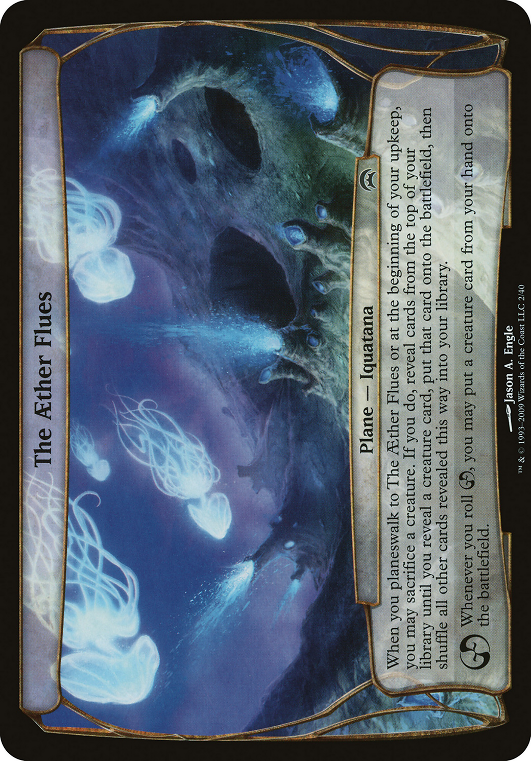 The Aether Flues (Planechase) (OVER-) - Planechase Planes