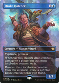 Drake Hatcher (Borderless) (Mana Foil) (FDN-374) - Foundations Foil