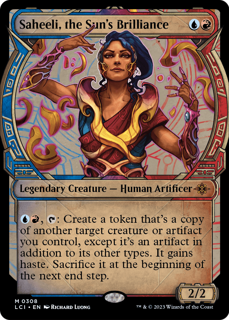 Saheeli, the Sun's Brilliance (Showcase) (LCI-308) - The Lost Caverns of Ixalan: (Showcase) Foil