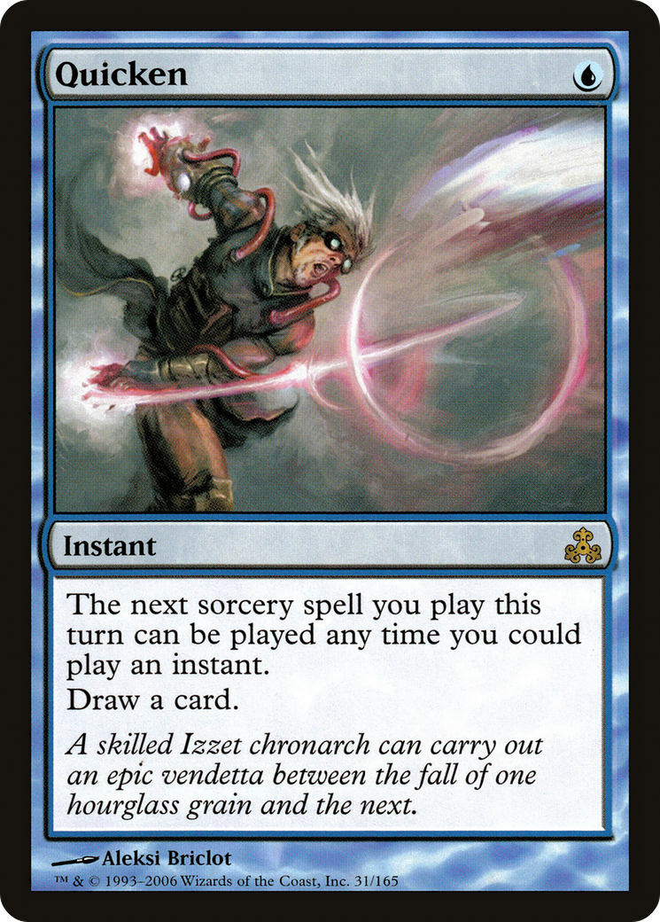 Quicken (GPT-031) - Guildpact Foil